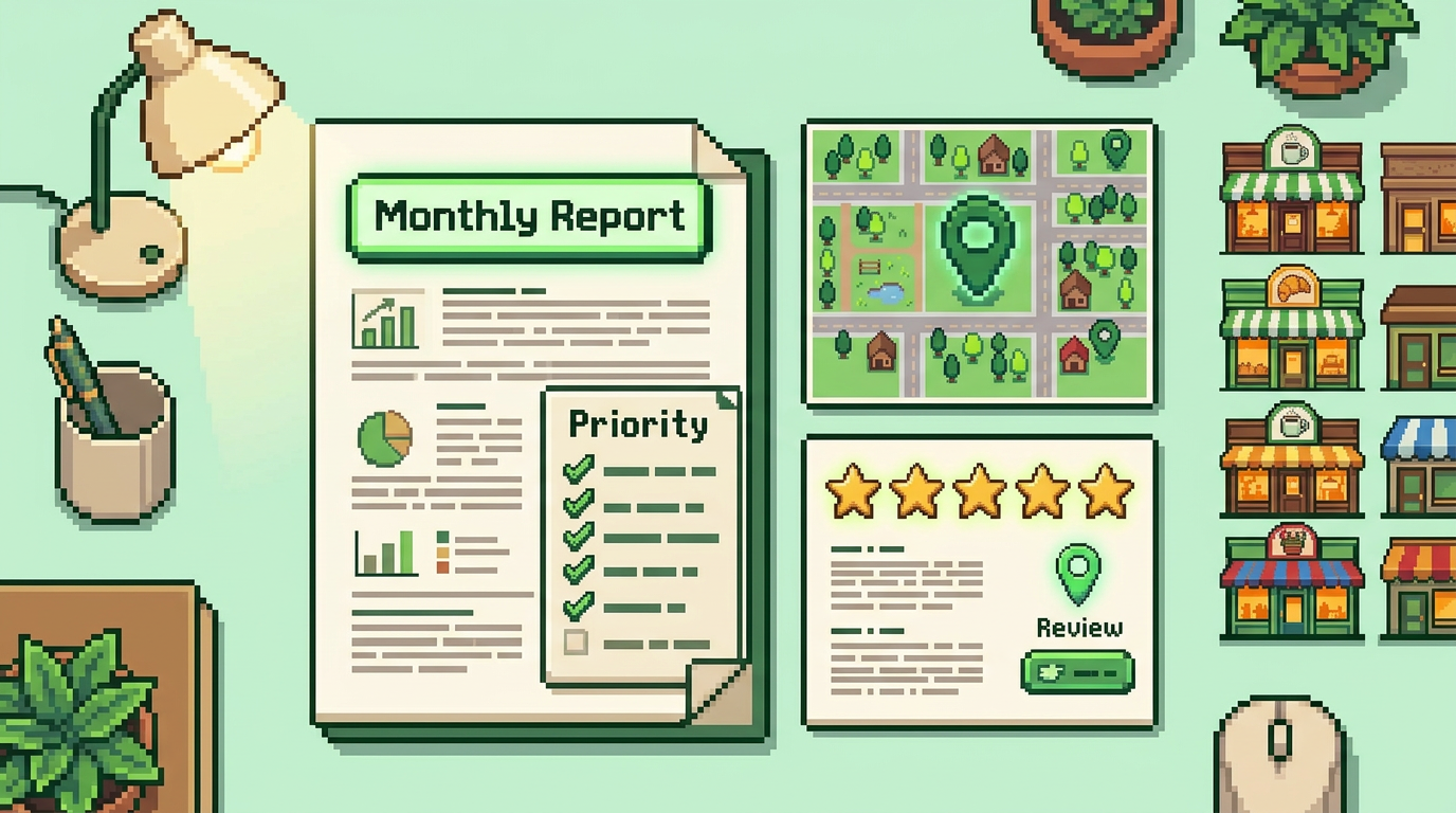 Local SEO Agency Reporting Checklist: What Clients Need to See Each Month